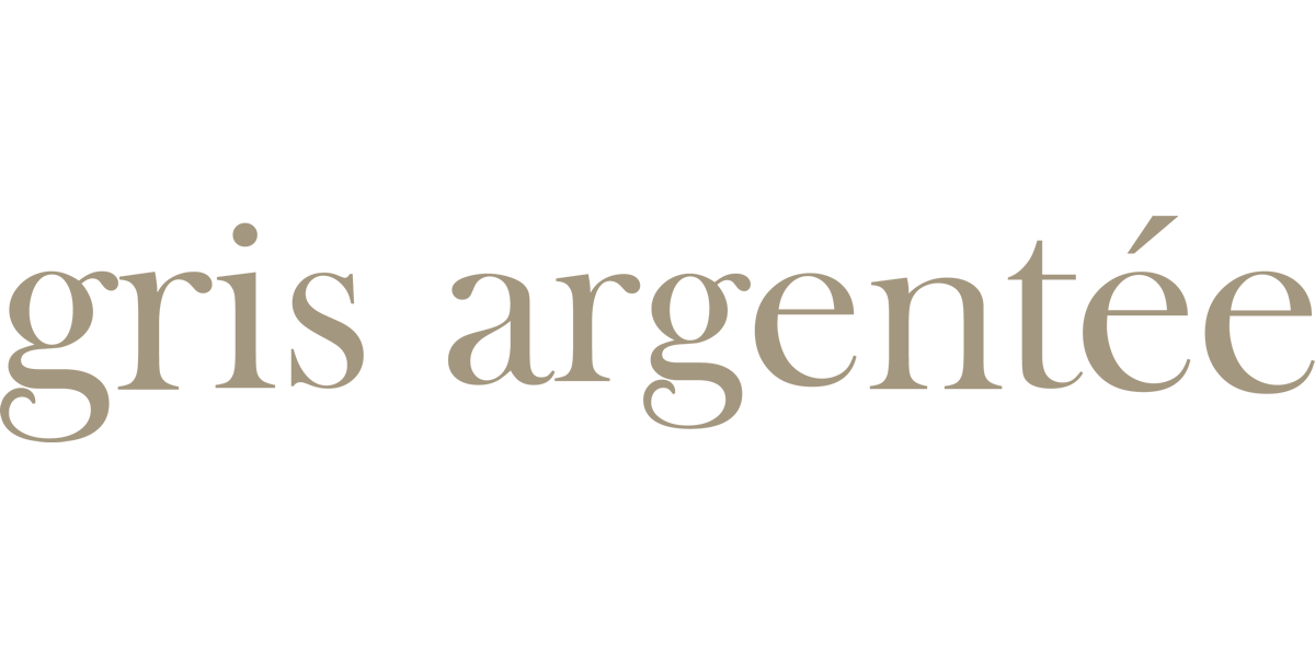 gris argentée ロゴ